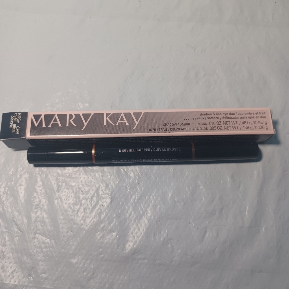 Mary Kay Shadow & Line Duo - BRUSHED COPPER - New